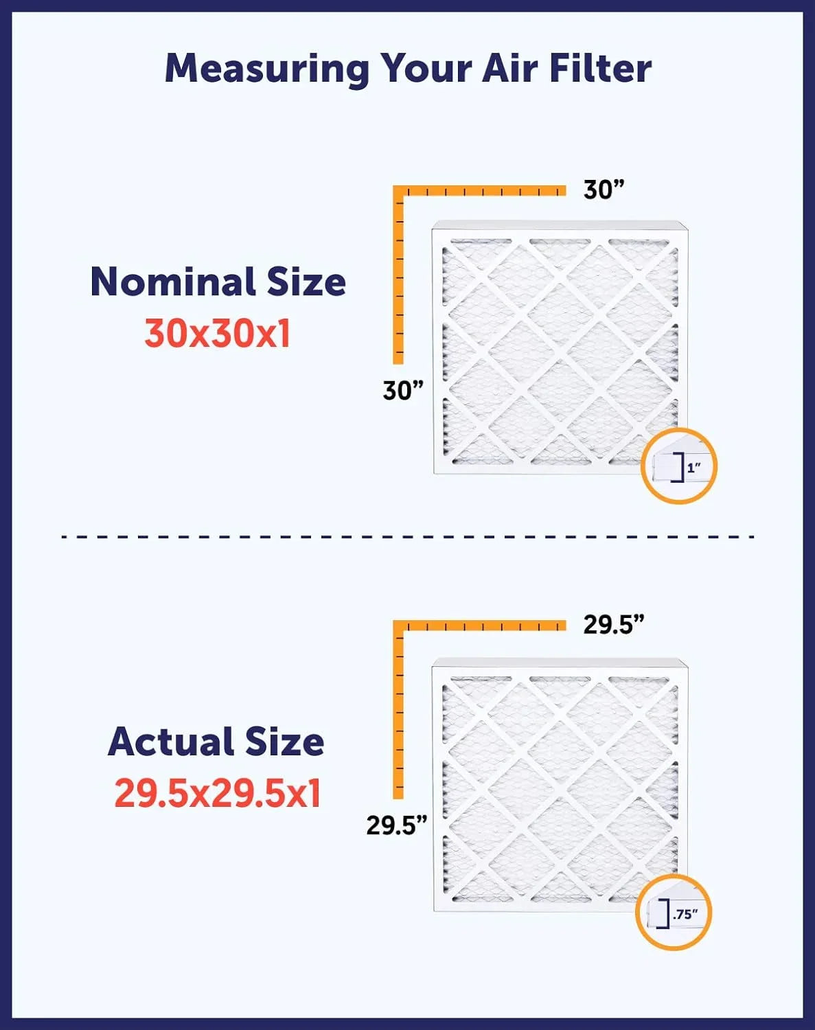 Air 8 x Actual 12x34x1 | MADE 4-PACK Pleated HVAC | King 12 USA 34 | IN Furnace MERV .75" A/C Filter Filters Filter Size: | x