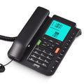 Dial Hands Black Hotel Redial, with Landline Bisofice Business Phone for and Free, Speed