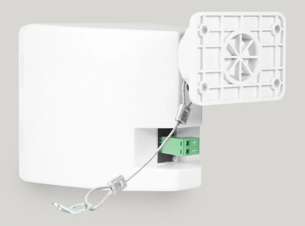 Wall Kit Home Rockville 4-Room Receiver+(8) Audio RPA40BT Cube Speakers White