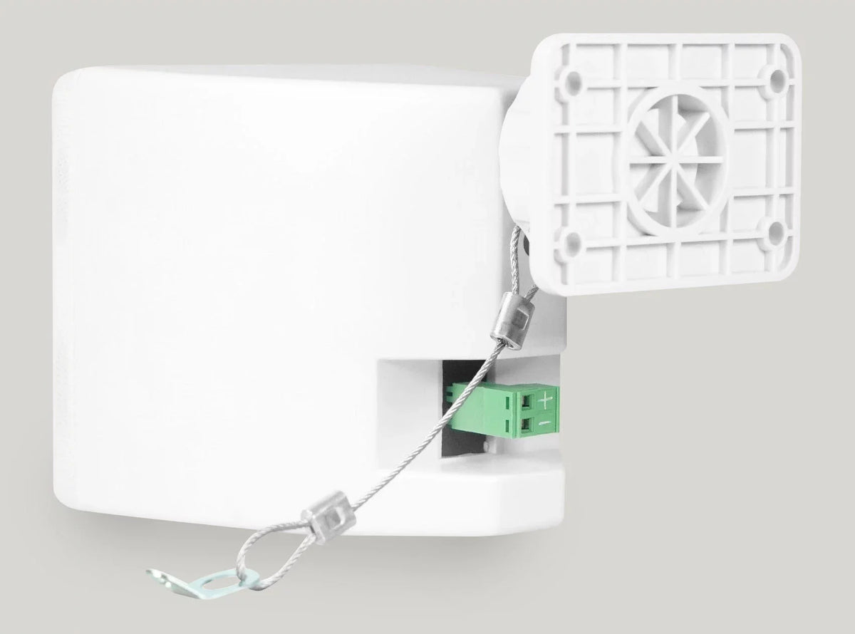 Wall Kit Home Rockville 4-Room Receiver+(8) Audio RPA40BT Cube Speakers White