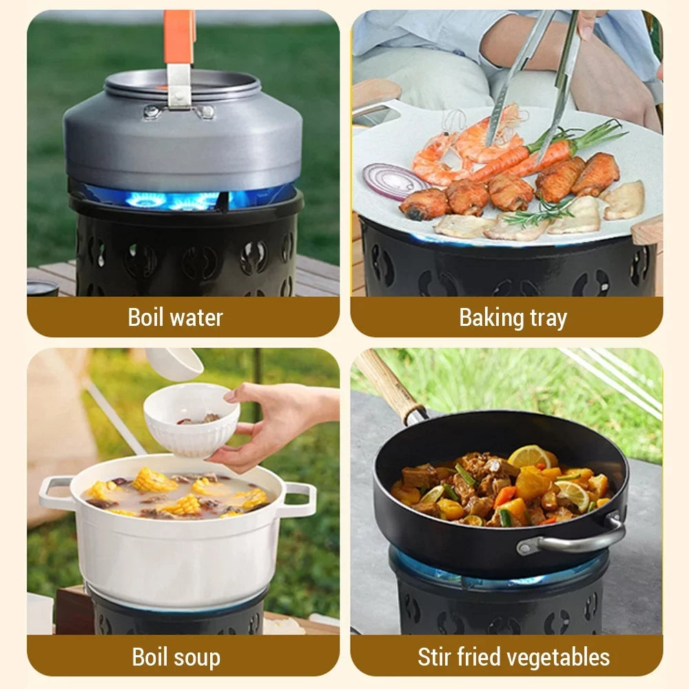 Anself for Ideal Stove Windproof Portable Lightweight Efficient and and Camping Cooking
