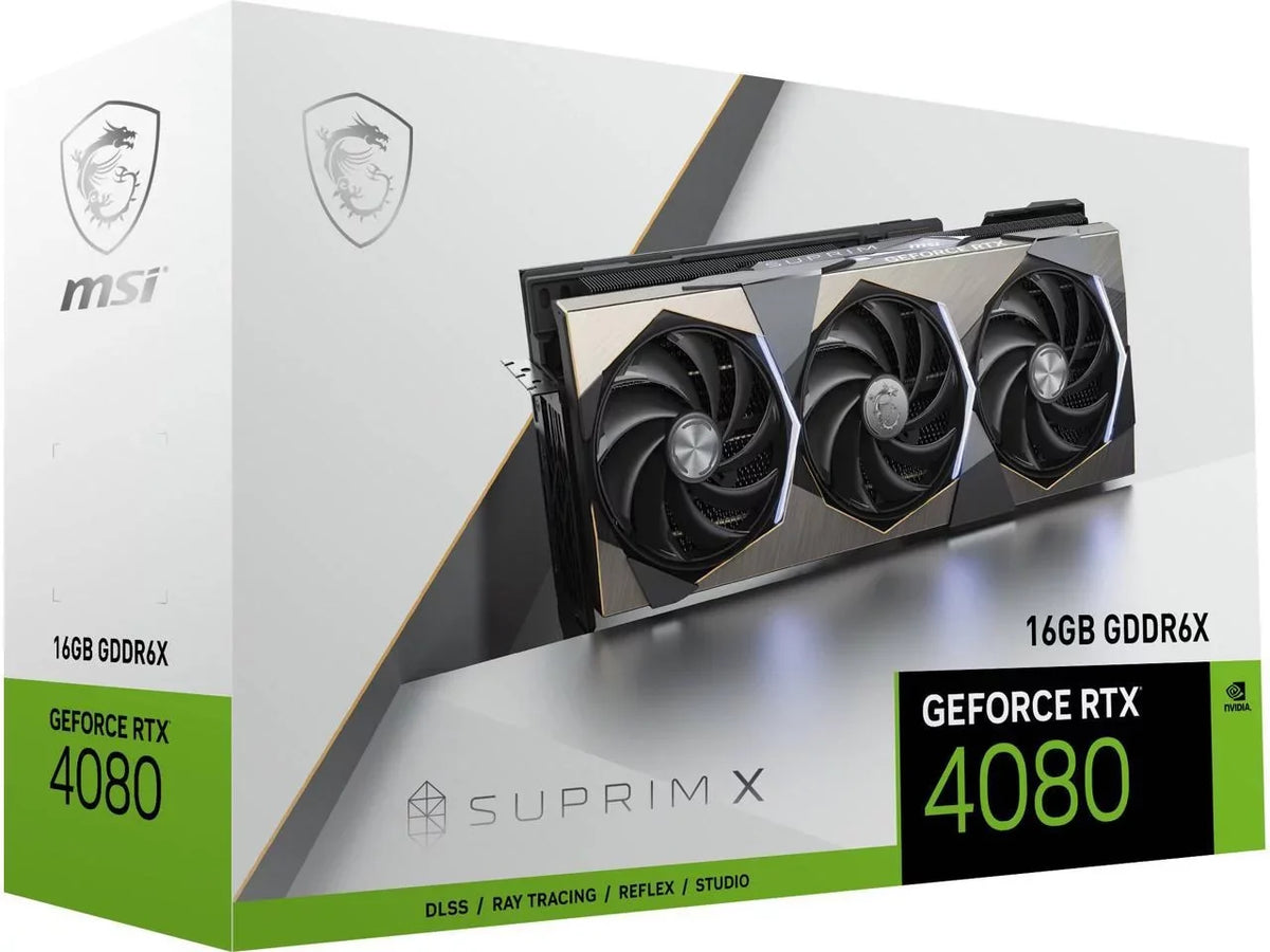 GDDR6X 4.0 4080 Card MSI X 16GB PCI 4080 SUPRIM RTX RTX 16GB X Suprim GeForce Video Express