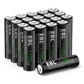 Batteries Rechargeable 1.2 Double AA EBL (20 a Batteries Volts Pack), Long-Lasting