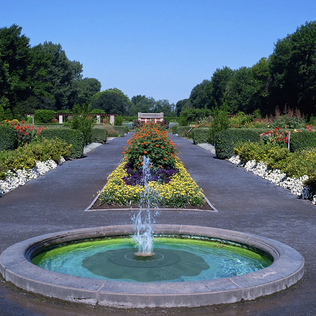 Solar Pond Imitation Sun Swimming Fountains Sprinkler Pool Controlled Motion For Garden Flower