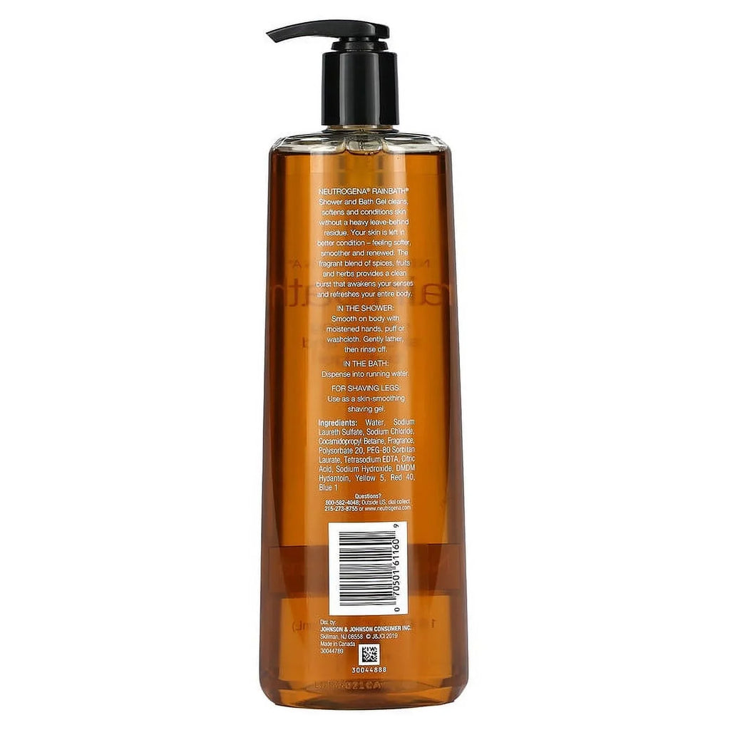 of Pack Shower Rainbath, Bath Gel, ml) oz Neutrogena, Refreshing fl 4 (473 and 16