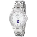 University Stainless Watch Men's Bulova Steel Quartz Comets Silver Capital