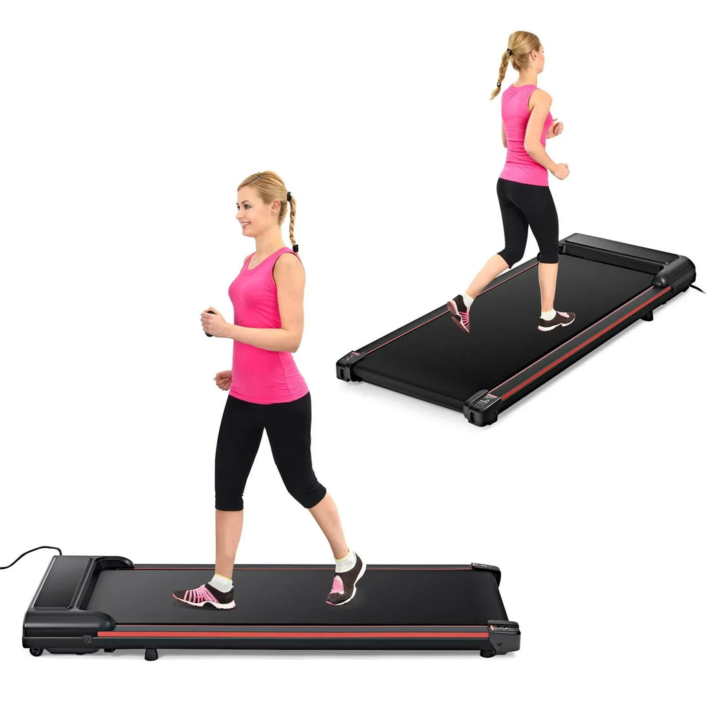 LED Jogging, Speed Pad w/0.6-3.8MPH Treadmill Walking Control, Desk Walking Remote 2.5HP for Home Under Portable Small, Quiet Walking Display, for Motor Treadmill Pad,