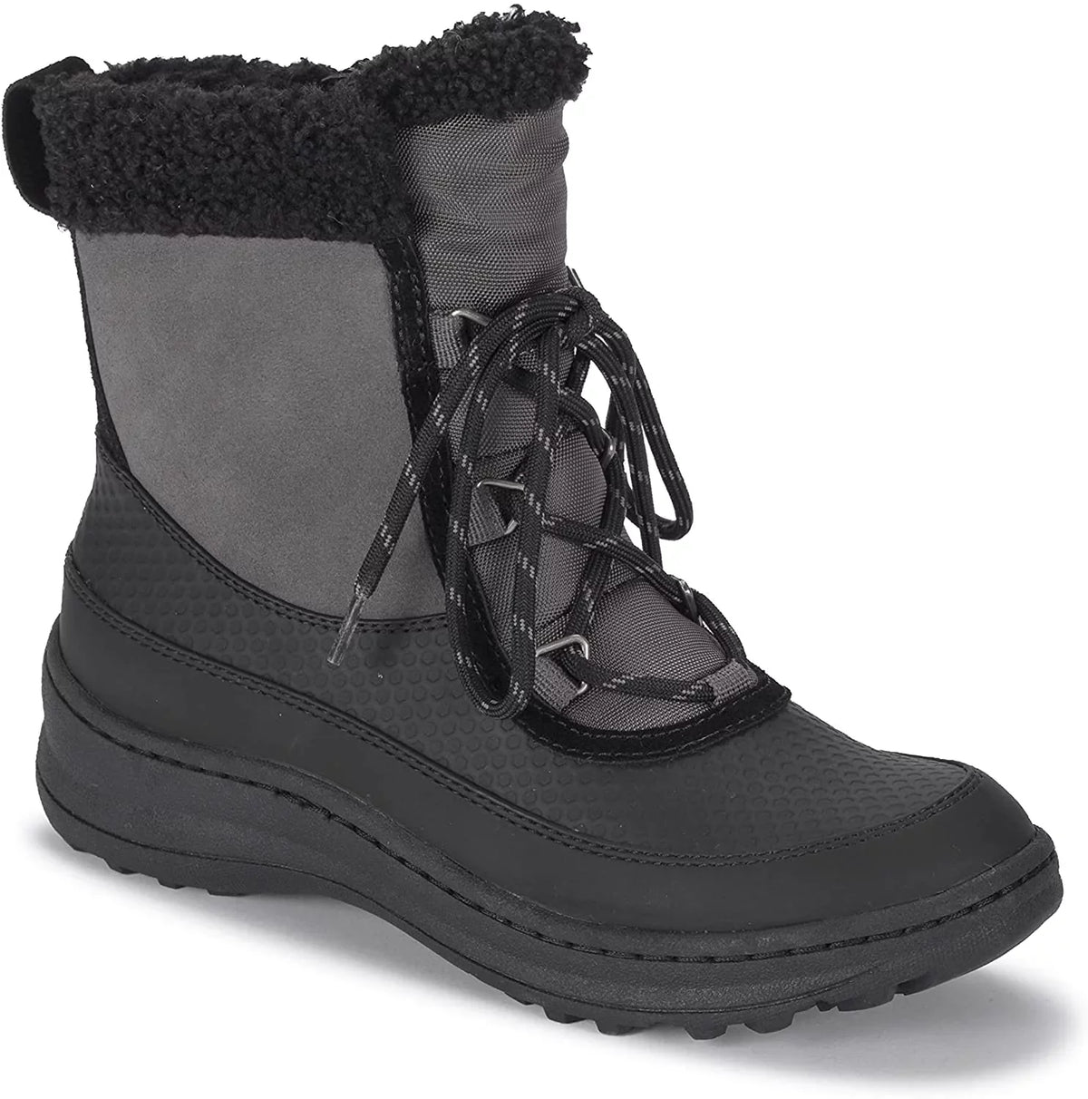 Boots Suede M Grey/Black 5.5 (BT28513) ALTA Baretraps Dark Women's Size