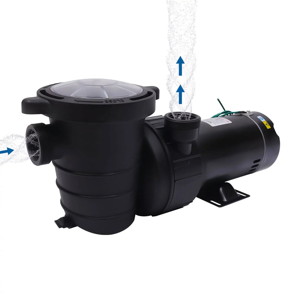 Above Filter W Swimming w/Strainer 1100 1.5HP Pump SPA 3450rpm Pool Ground 92GPM
