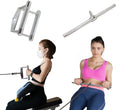 Gym Exercise Equipment Machine | Down Accessories Triceps and Weight Attachment, Press Straight (V-Handle) D Lat Rotating Double Bar Attachment, Pulldown Cable Handle Home
