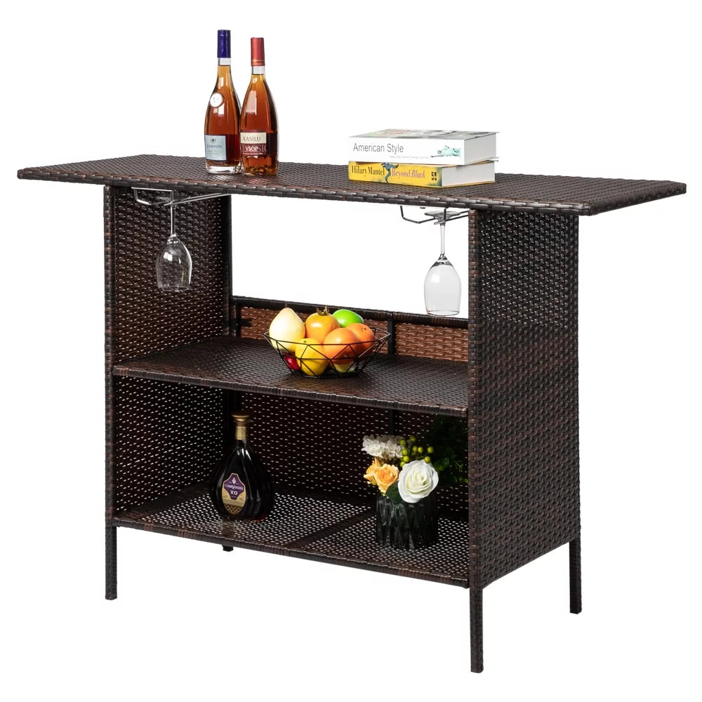 Bar Modern Table Gradient Stylish And Brown Beautiful