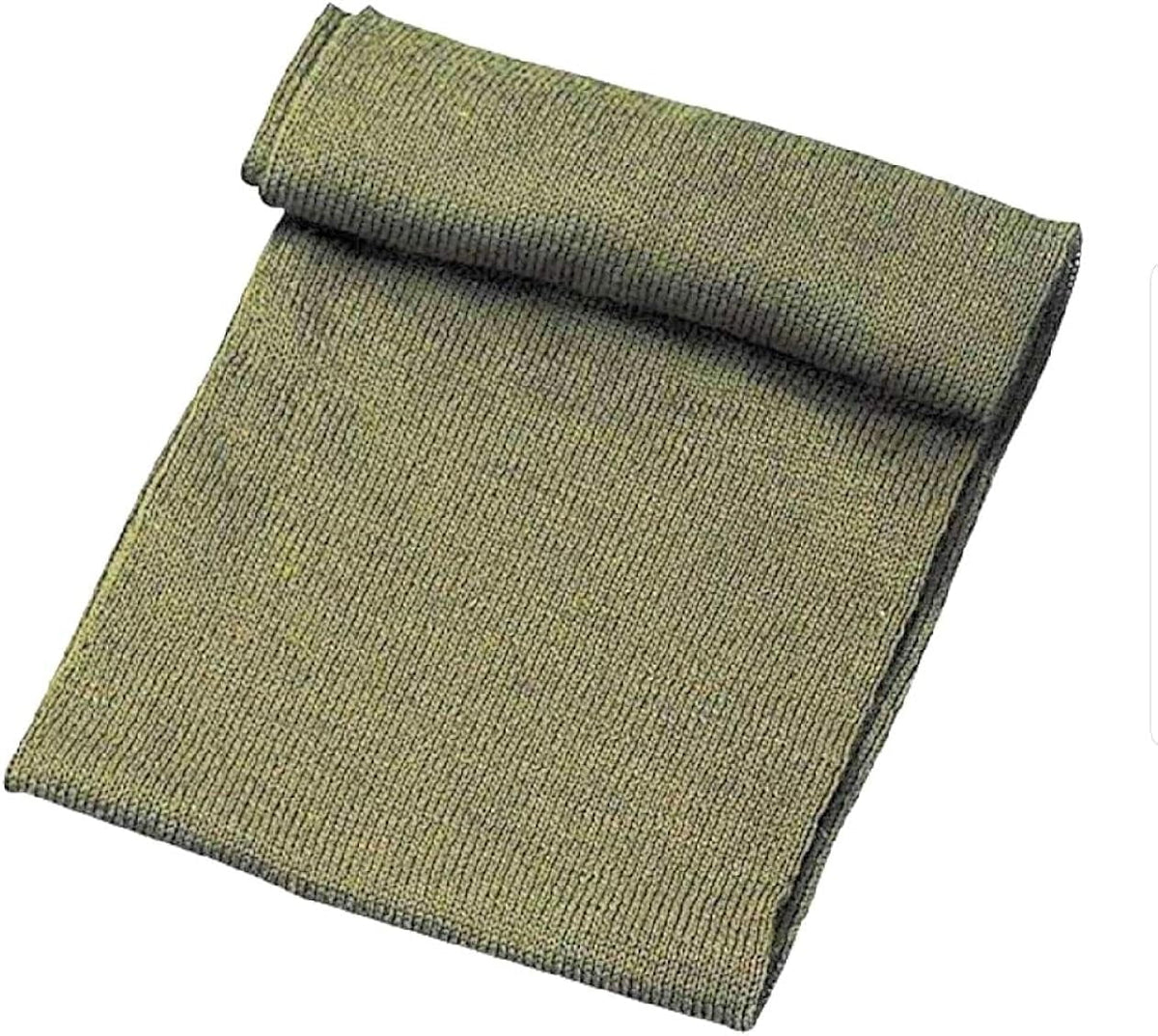 Government Drab, 55" Olive Military Wool length Scarfs Issue GI