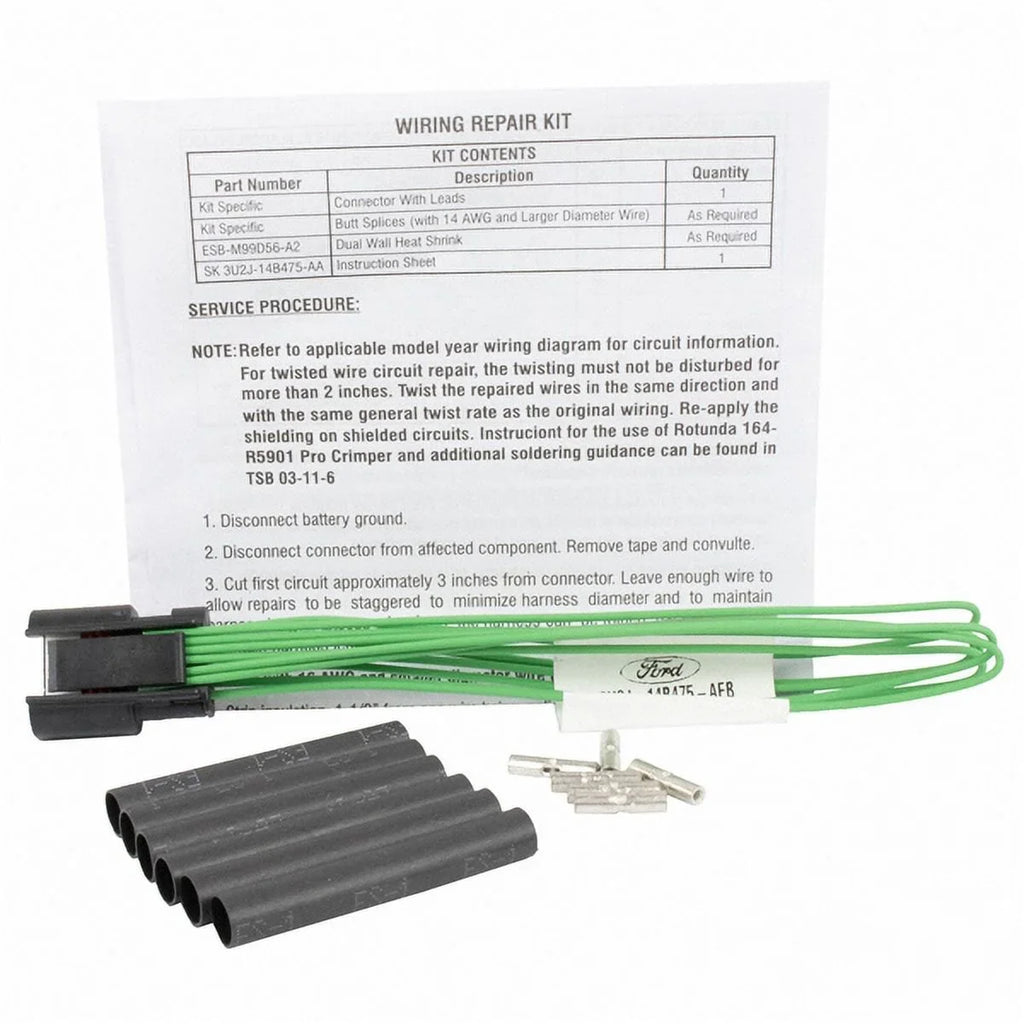 Park FORD Motorcraft Assist Connector Fits Camera FORD F150, 2017-2023 F250 WPT-1556 2021-2023 select: