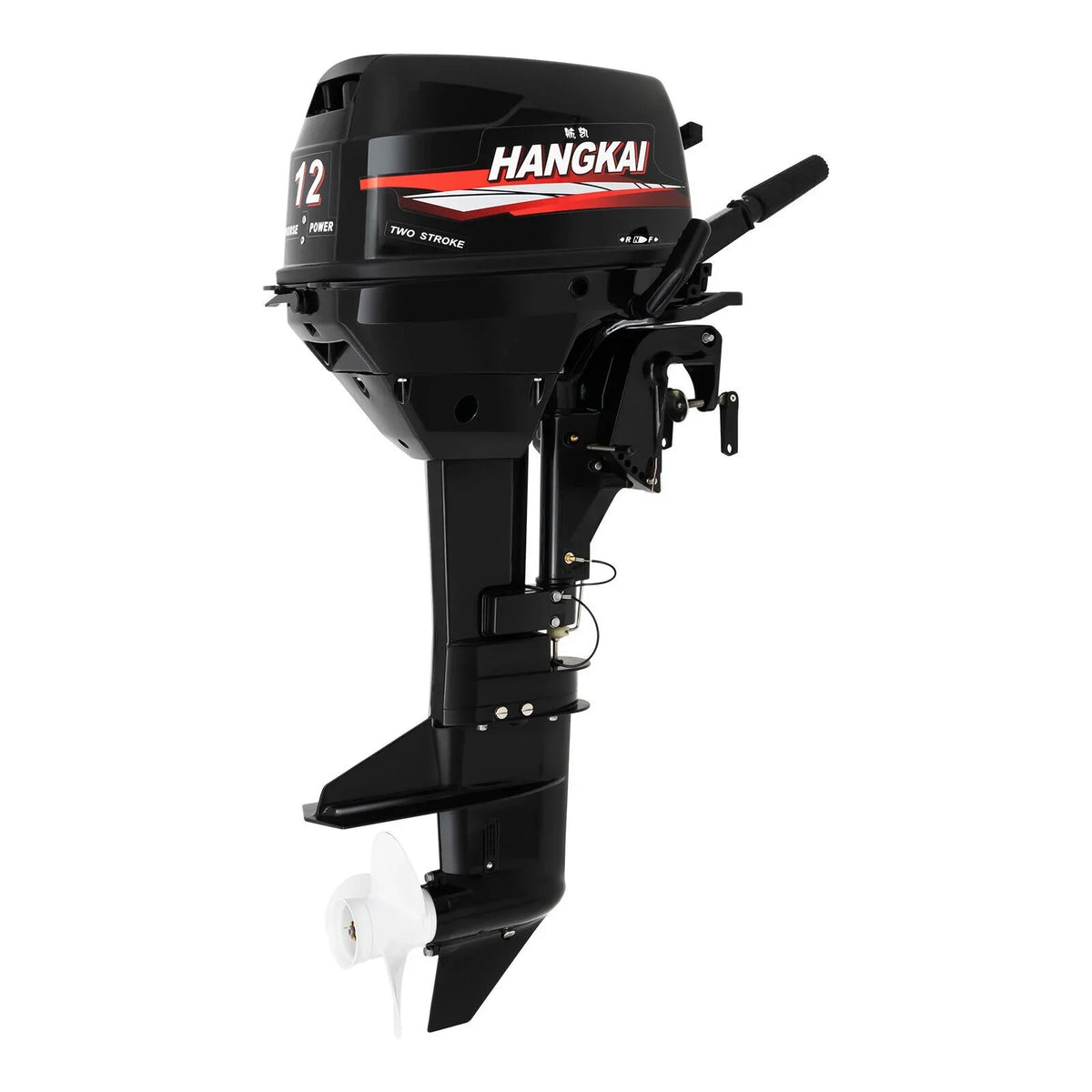 Fishing hp Stroke Motor 12 Heavy hp) Liquid Stroke (2 Boat System Boat Cooling Motor, 12 w/CDI Engine 169cc 2 Duty Outboard System