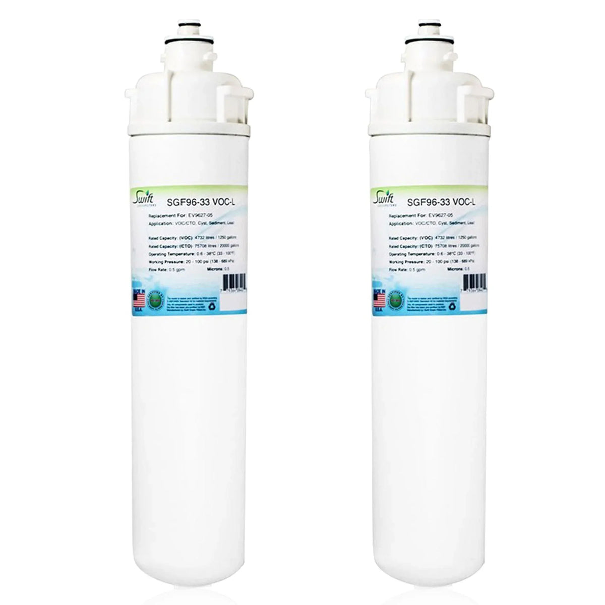 Commercial of Green Compatible Filters Liquid Filter EV9627-05, Swift in VOC-L (Pack SGF-96-33 2) USA Made for