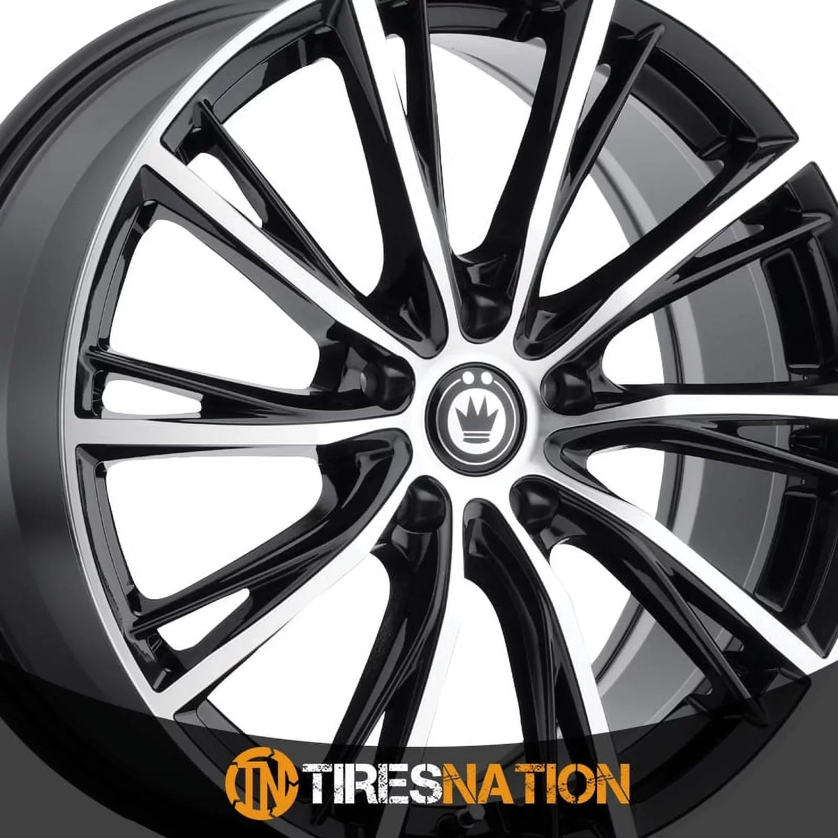 Konig 5x112 Impression 53MB Machined Black (45mm) Wheel 16x7.5