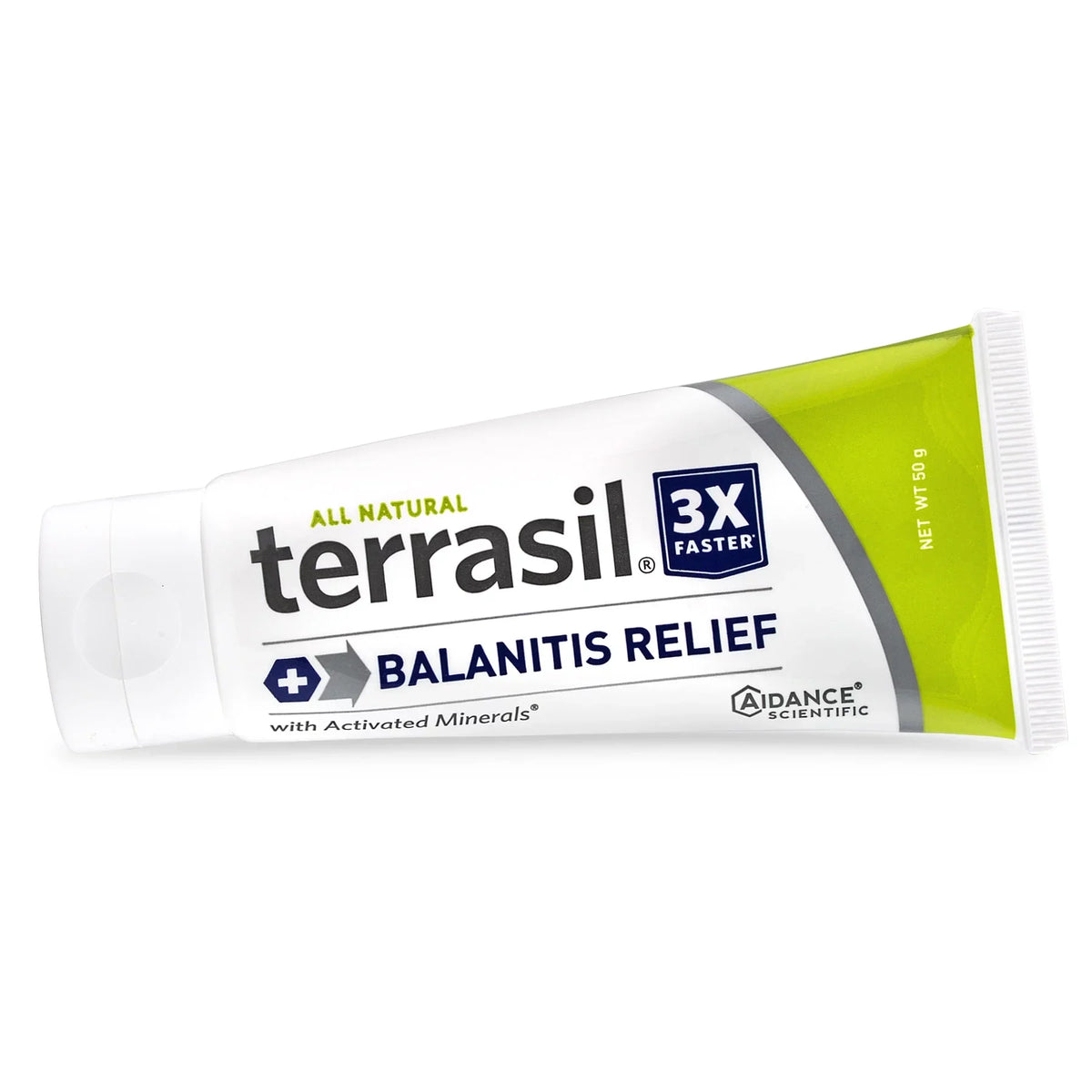 Irritation Activated Terrasil® Inflammation Relief with Ointment Relieves Skin Natural Balanitis Minerals® & (50gm)