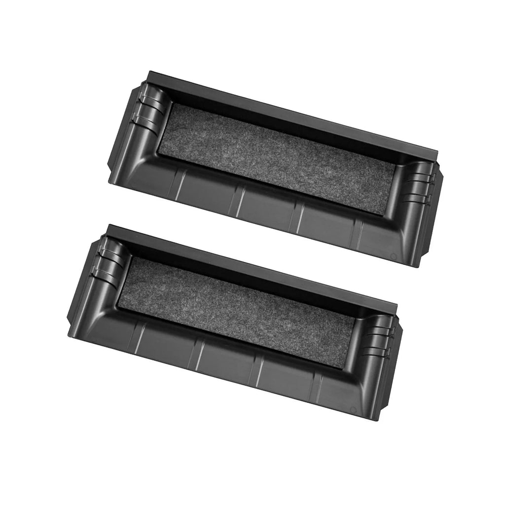 Accessories Hidden under Car 2Pieces Decoration Tray Storage Seat Box Interior Hidden