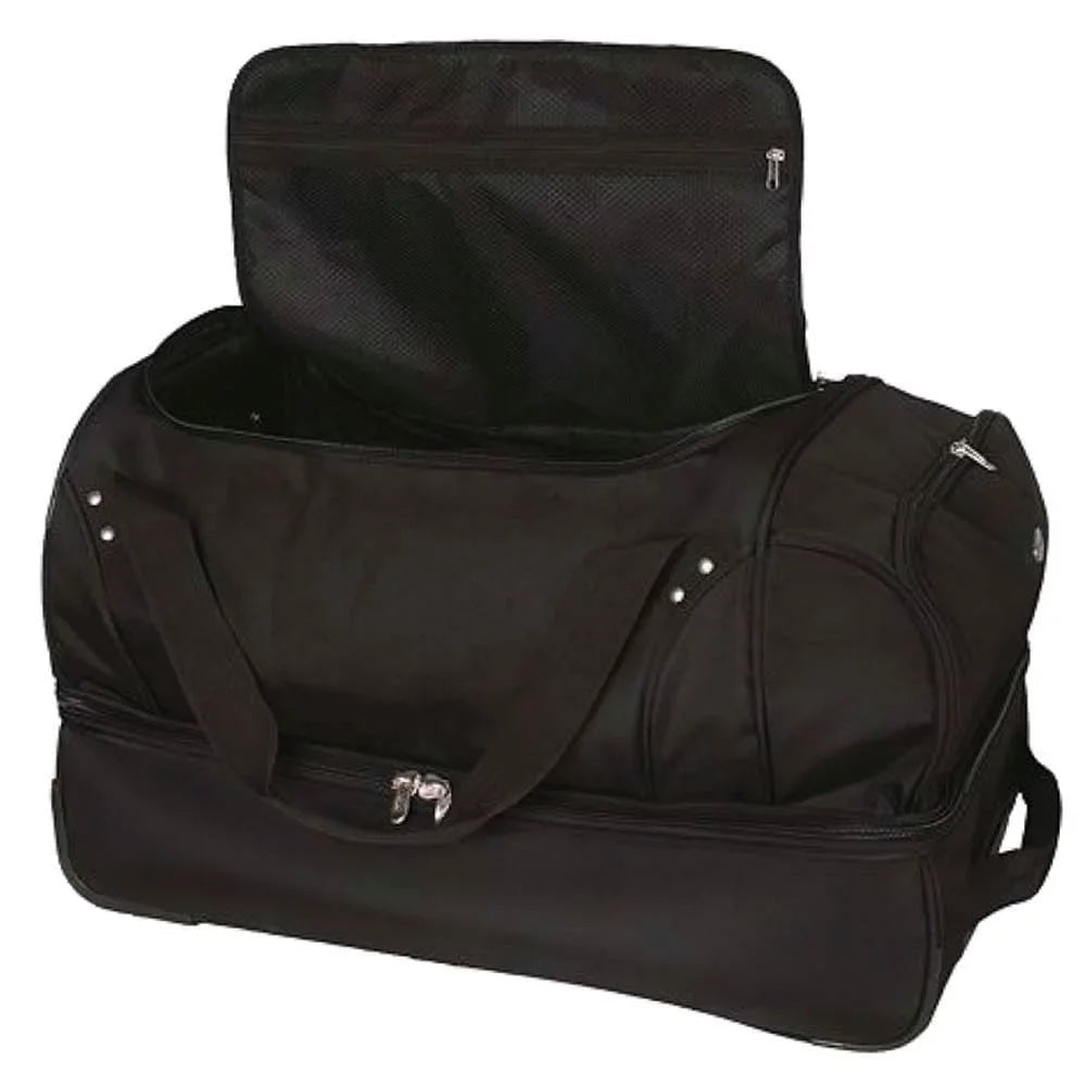 Duffel 27'' MOJO 2-Wheel Bottom Eagles Rolling Drop Black Bag Philadelphia