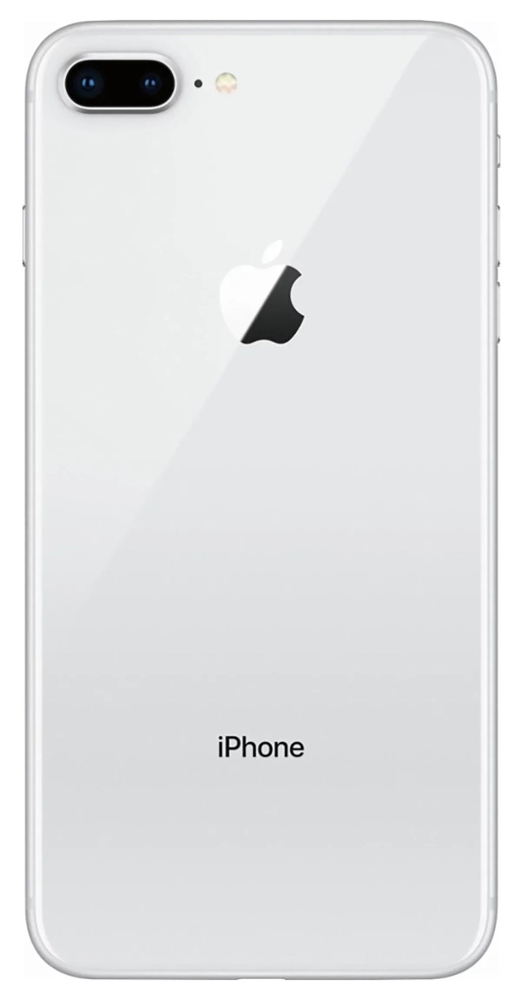 '- Unlocked GSM iPhone Good - Camera Phone Silver 12MP Dual w/ Condition) Plus (Used 64GB 8 Apple