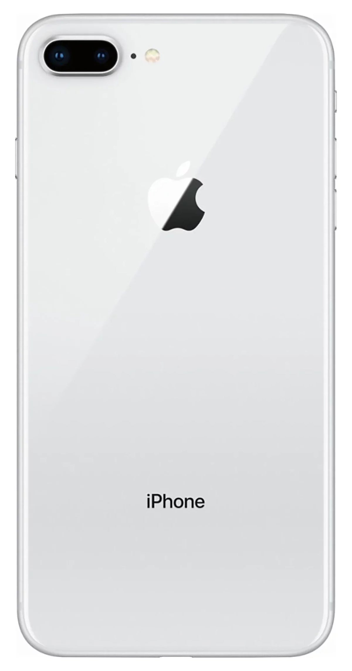 '- Unlocked GSM iPhone Good - Camera Phone Silver 12MP Dual w/ Condition) Plus (Used 64GB 8 Apple