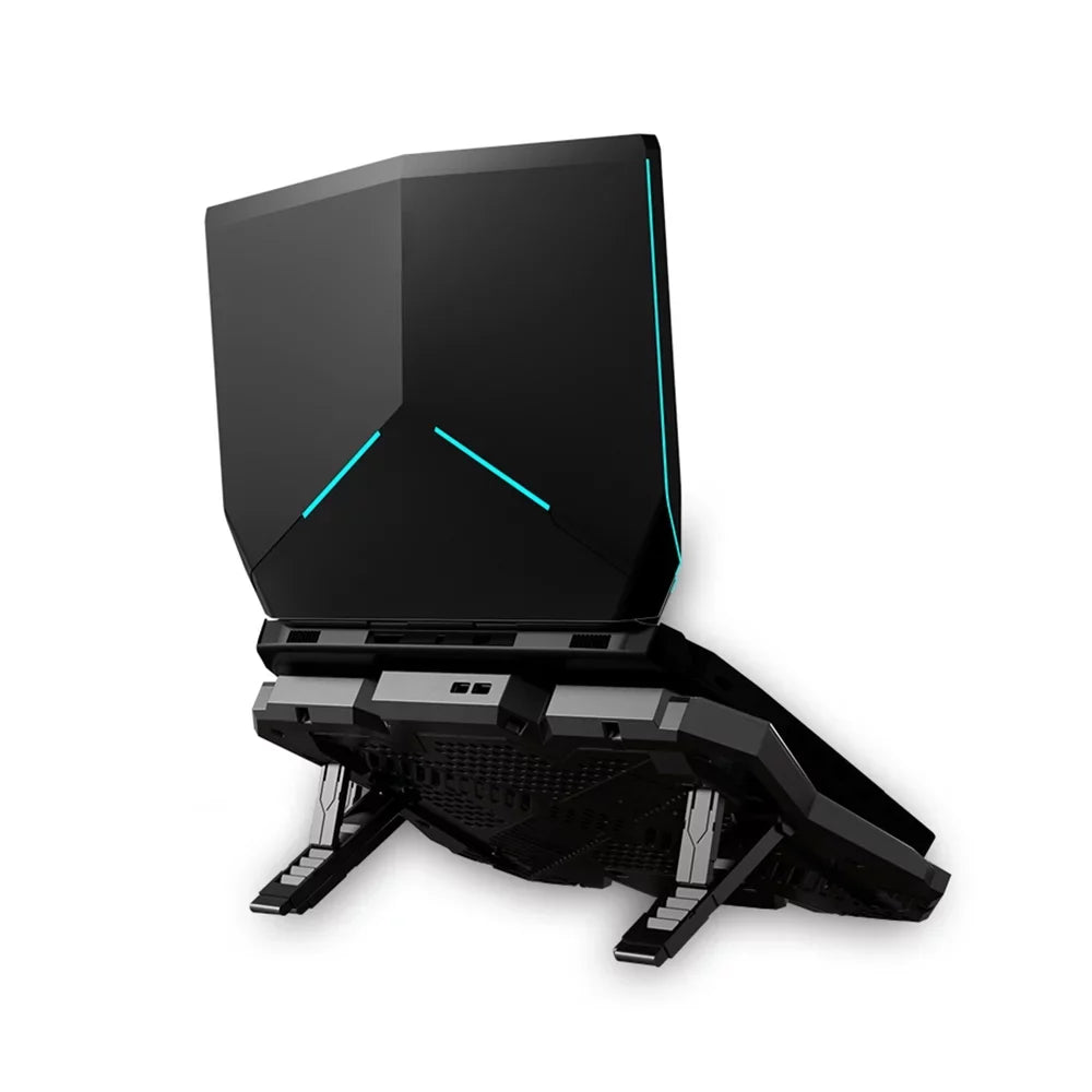 Adjustable Laptop Mute 6 Design Fans, with Stand Wind K40 and Speed, COOLCOLD Cooler