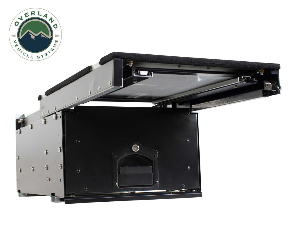 & Working With OVS Station Powder Size Drawer 21010201 Slide Box Out Coat Cargo Black Universal