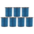 RIDGID Dust 72952 Filter Replacement Compatible Cartridge Fine VF5000, & Wet 3-Layer Pack with 5-20 Washable Dry 7 Reusable Gallon Vacuums, & Part