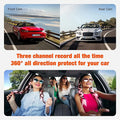 and 3 64G 1080P Front Cam Dash Vehicle Camera with GPS Inside