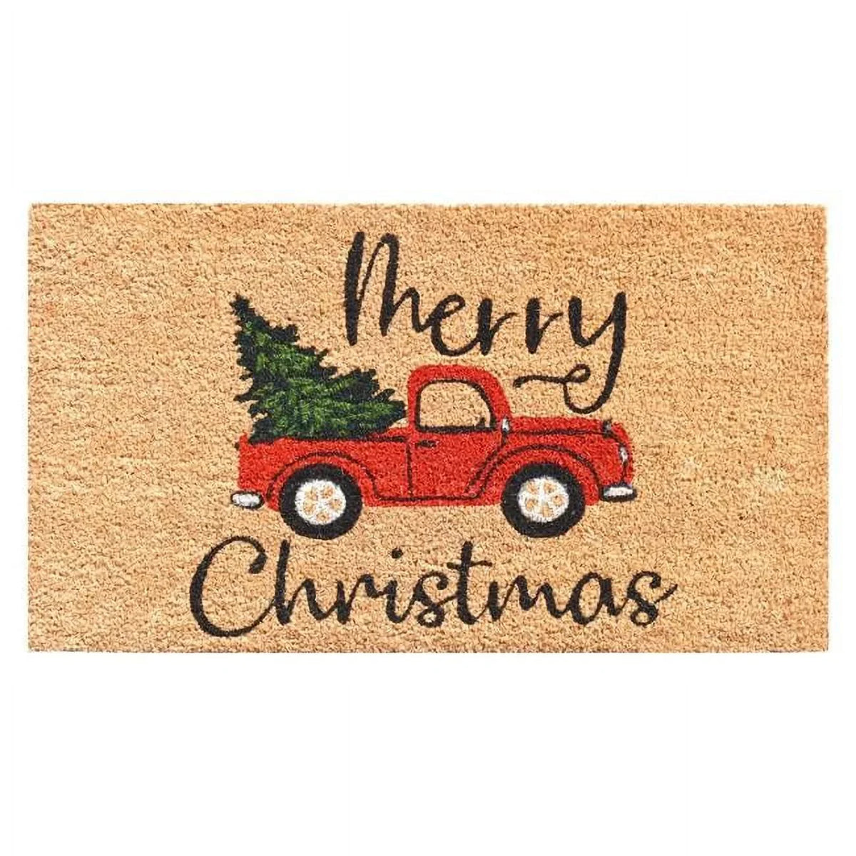 Mills x Doormat, Multi in. Calloway 29 Rectangular 17 Color Memories Christmas