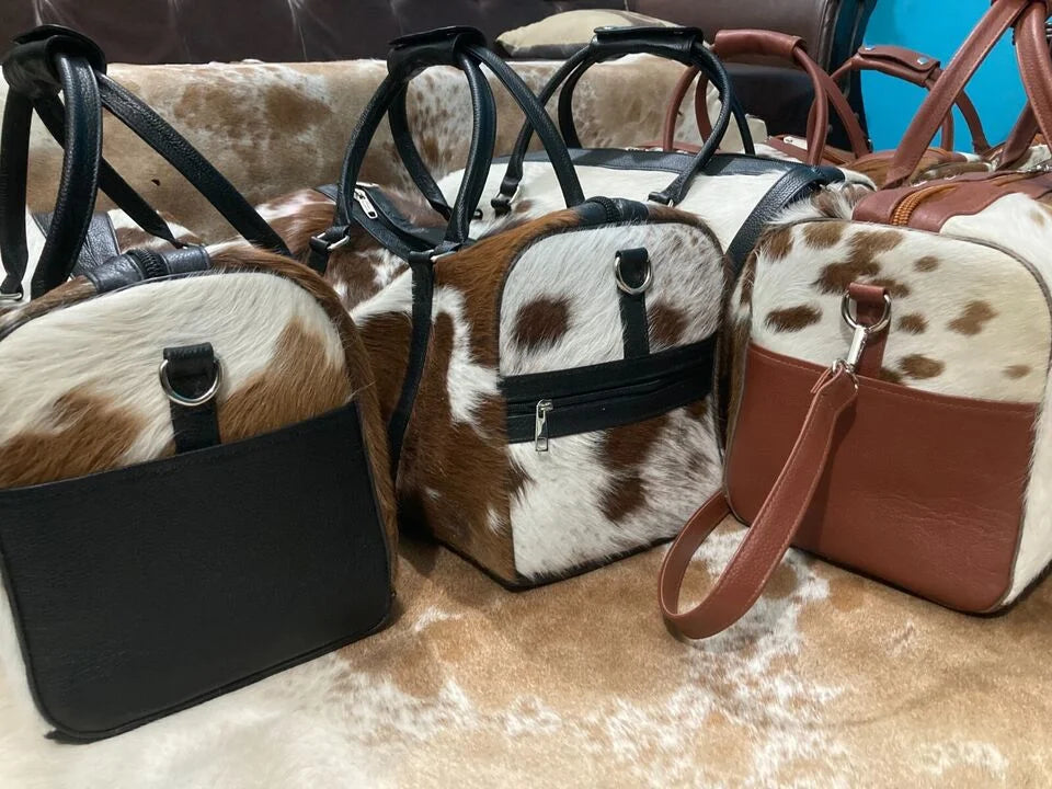 Duffle Leather Bag Overnight Real Travel, Bag Skin Travel Sport & Bag Bag Luggage Weekender Cow Gym Bag