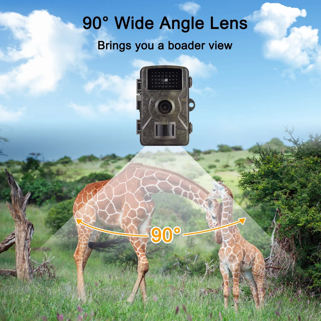 Camera Inch Camera Wildlife Supports IP66 Trigger Activated Night Motion 1080P 0.8s 2.0 Liquidproof 16MP Trail Time Screen Meterk Camera Tracking Vision TFT Color with Infrared