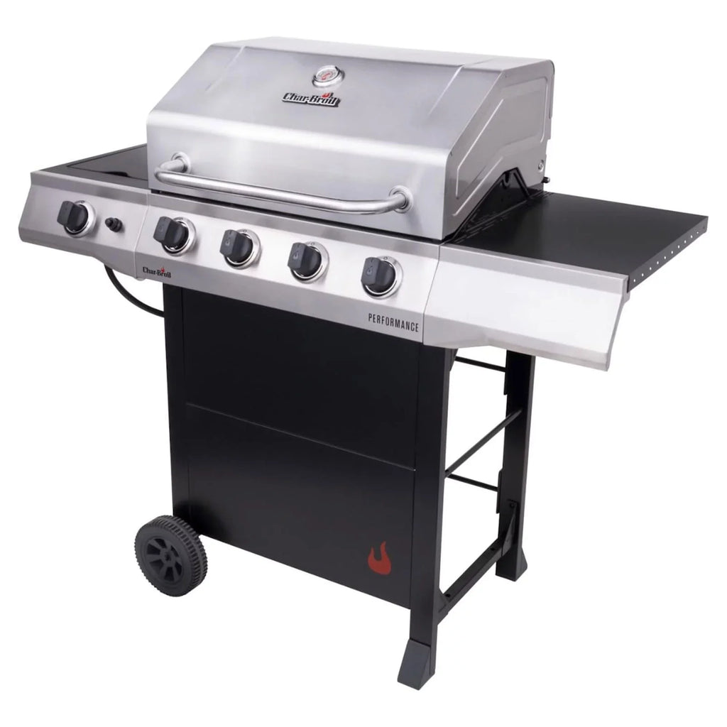 Stainless Performance Char-Broil 4 Gas Series Propane Grill Steel Burner