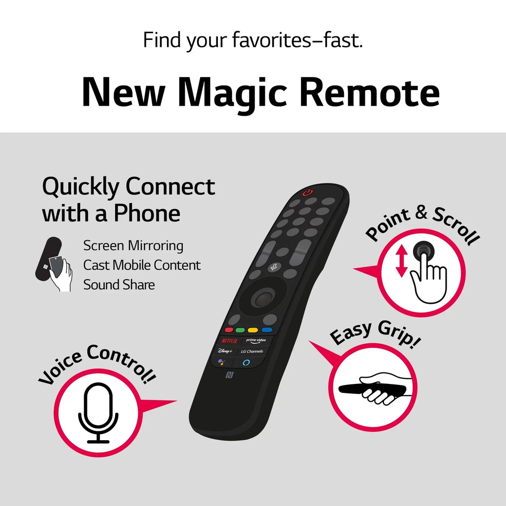 AI NanoCell UHD Class 4K 65NANO80UPA with ThinQ® Smart TV LG Series 80 65"