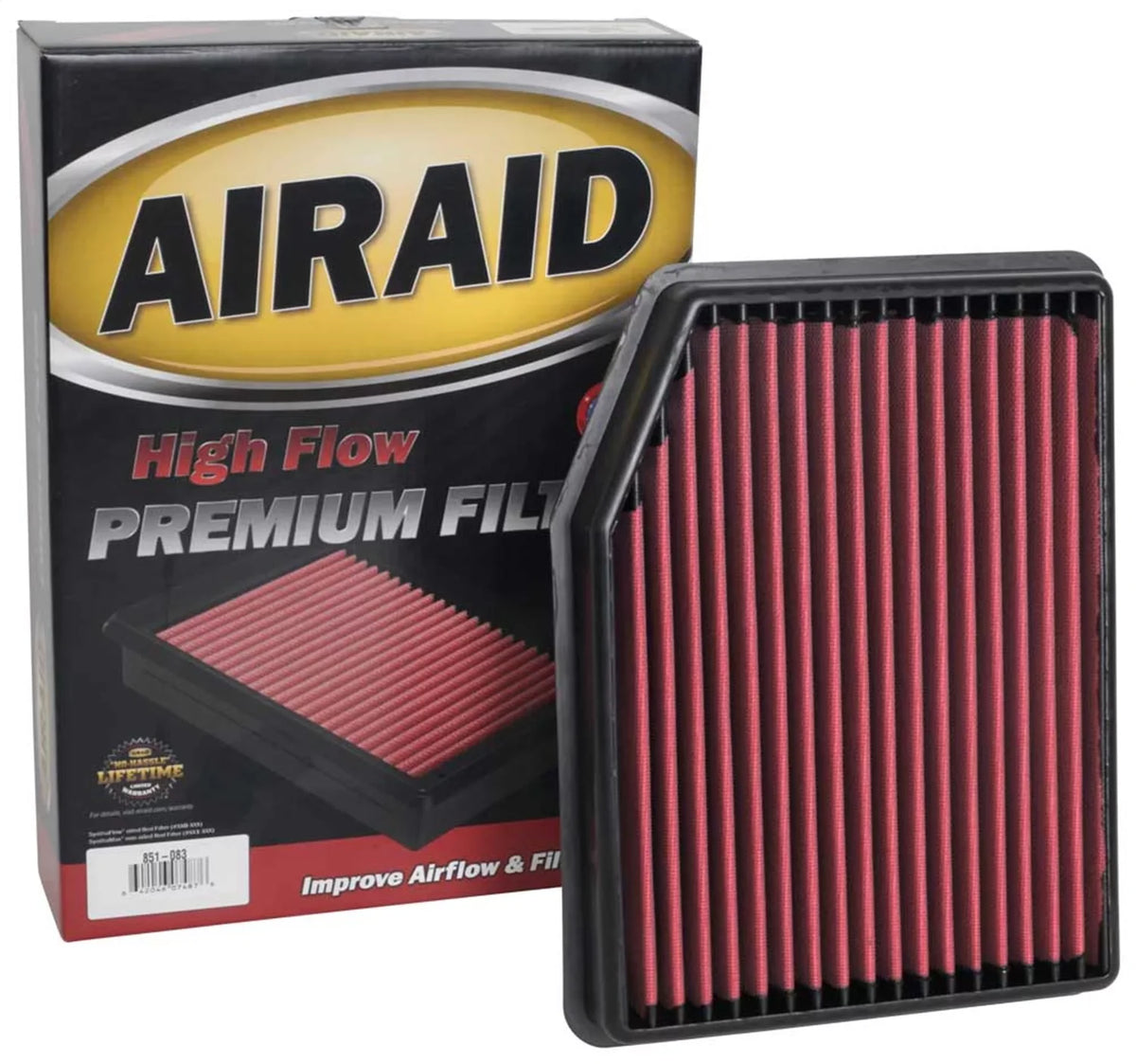 SILVERADO, CHEVROLET Filter TAHOE Air select: AIRAID 851-083 CHEVROLET 2019-2023 Replacement 2021-2023 Fits