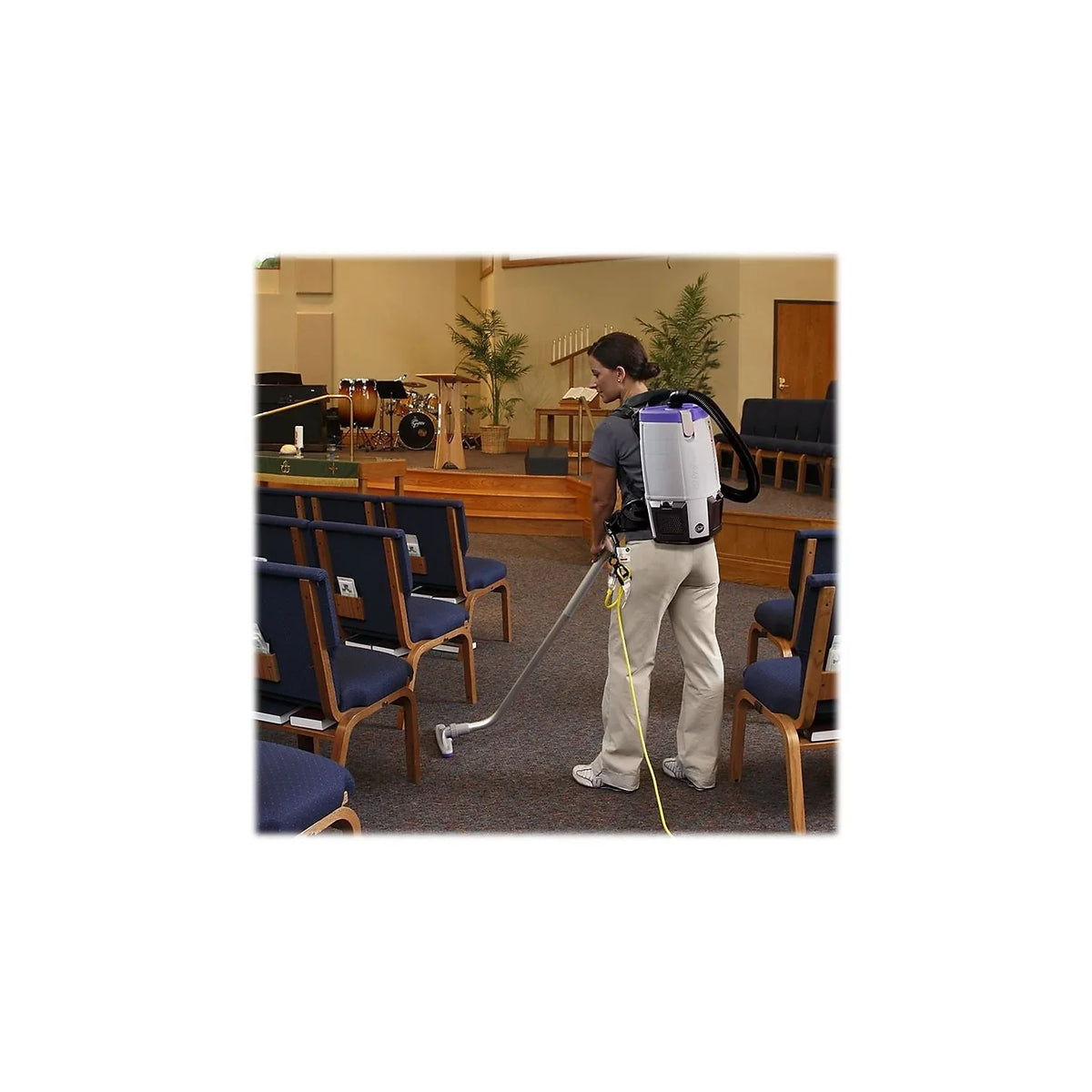 Super 6 107308 ProTeam Vacuum Backpack Pro Coach