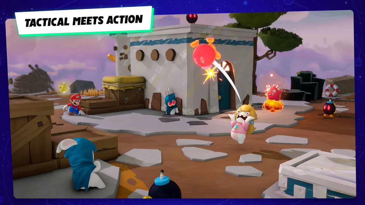 Sparks Ubisoft, Rabbids Mario + Nintendo Switch of Hope,