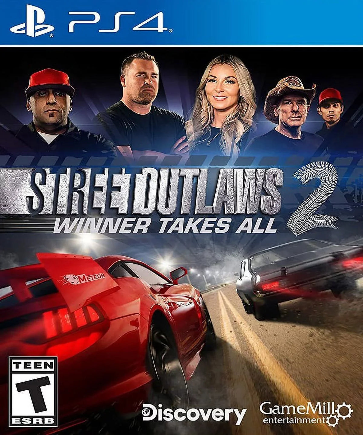 Playstation 4, Racing Game Winner 2021) Street 2 Restored (Sony Outlaws All (Refurbished) - Takes