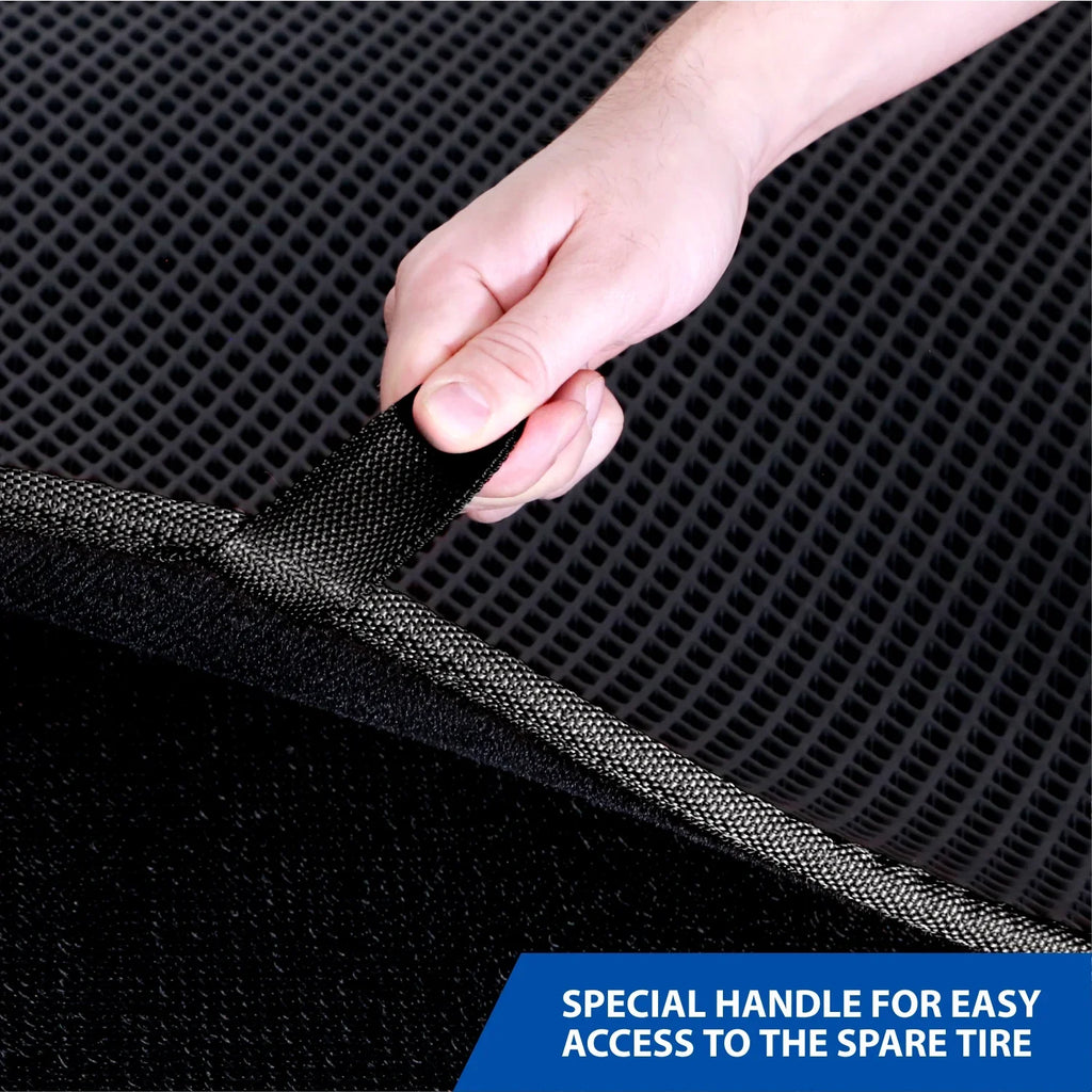 for Jeep Cargo Dirt Dimond Trapping Trunk Duty - Heavy r Shape, Technology Custom Wrangler Cargo - 2019-2024 Goodyear with Luggage Liquidproof, r Fit Anti-Slip Mat GY004562 & Liquid - r,