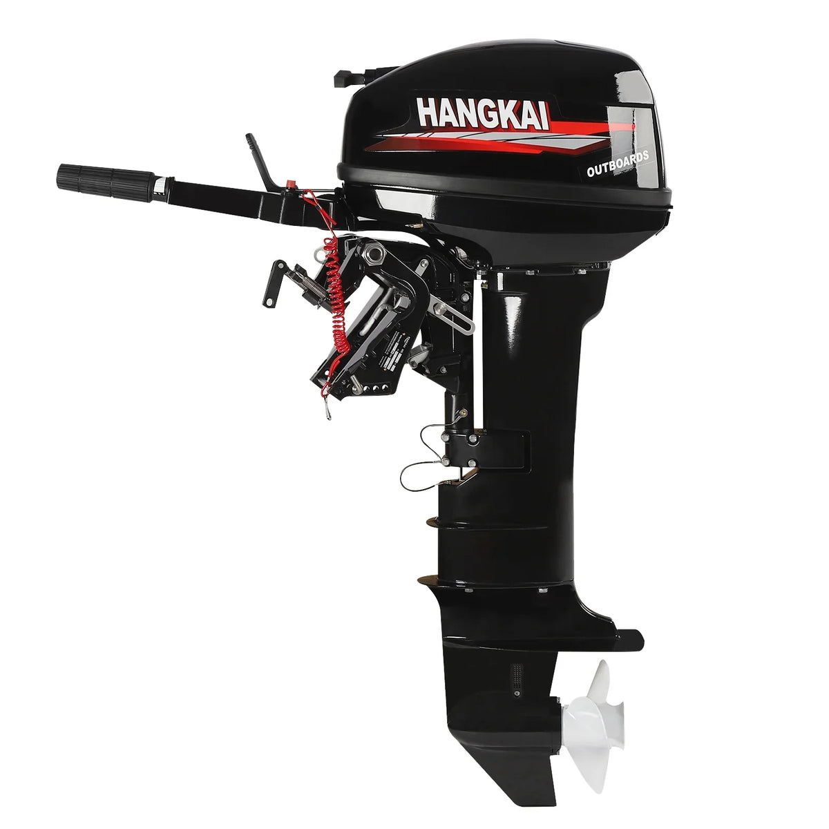 w/CDI 2 Aluminum Boat Engine Outboard 246cc Motor System Fishing Shaft 18 HP Stroke Alloy Motor, Boat Wuzstar Cooling Long Liquid