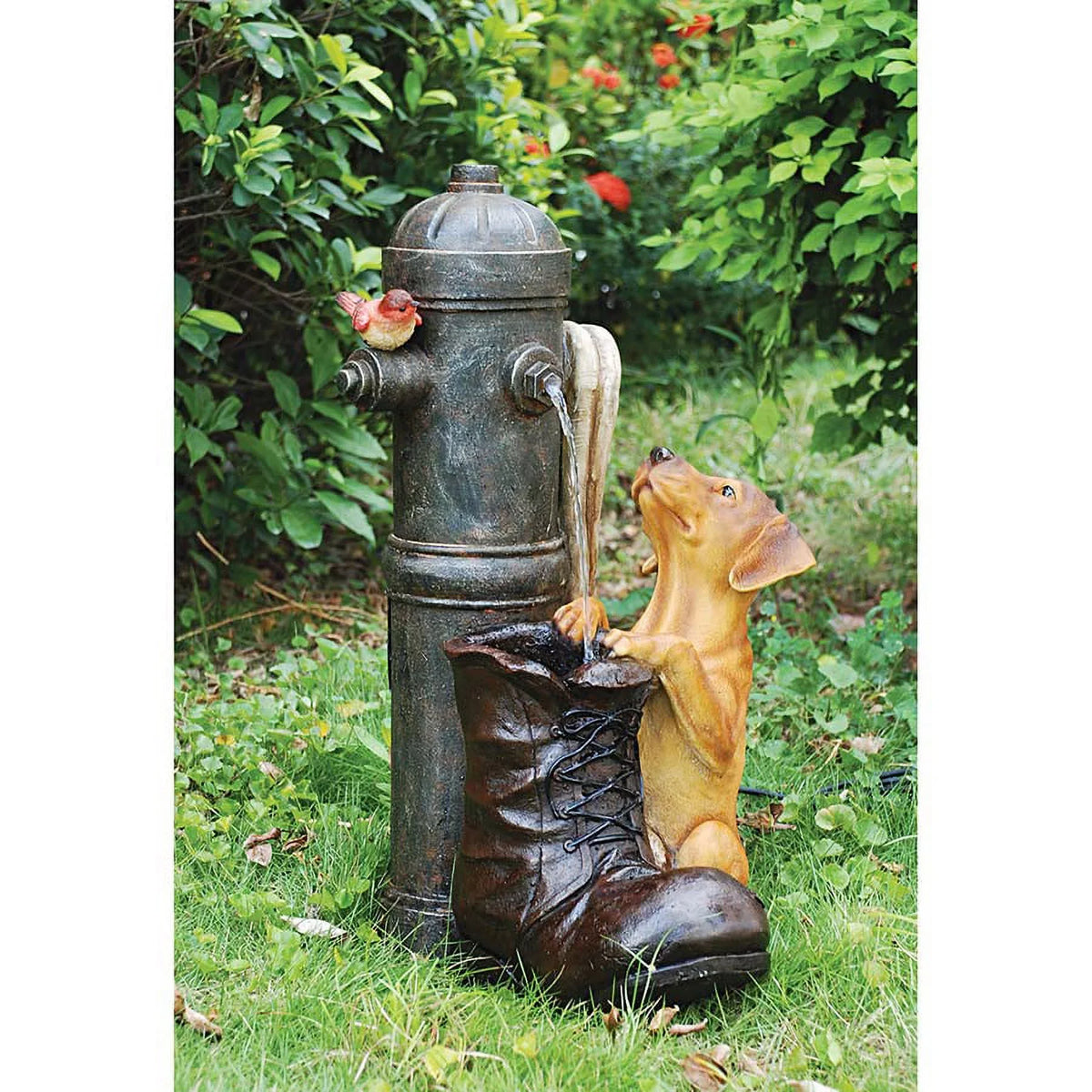 Fountain Hydrant Toscano Design Fire Sculptural Pooch