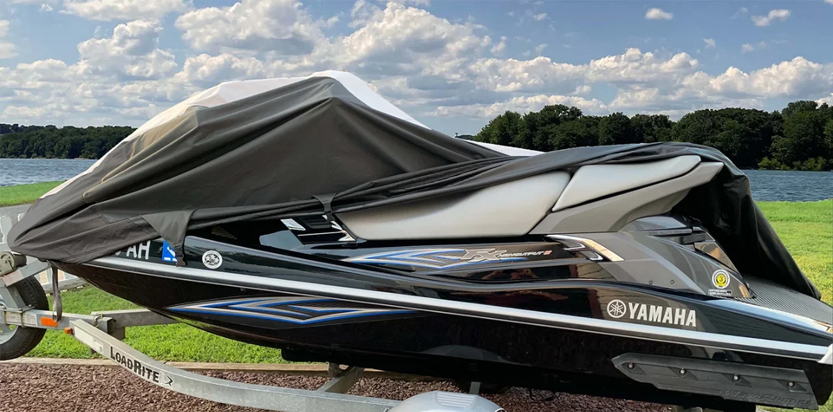 Doo SUPER Seater RX Ski PWC Compatible for 2 Jet 600D / HEAVY-DUTY Sea RXX 2000-2003 Cover JET DI / SKI Sea-Doo Bombardier Cover RX