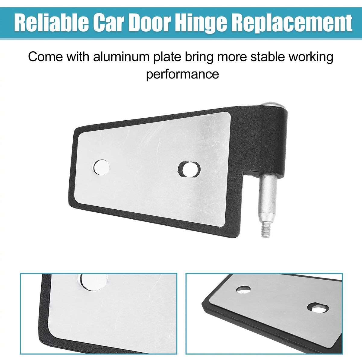 Door for Rear on Door Right 2007-2018 8pcs Unique Bargains with Upper Jeep Hinge Front Bolts JK Wrangler Left