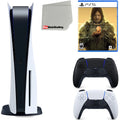 Midnight with Bundle Cloth Sony and Controller, 5 Cleaning PS5 Version Stranding Microfiber Disc Death Director's Extra Black (Sony Cut Playstation Disc)