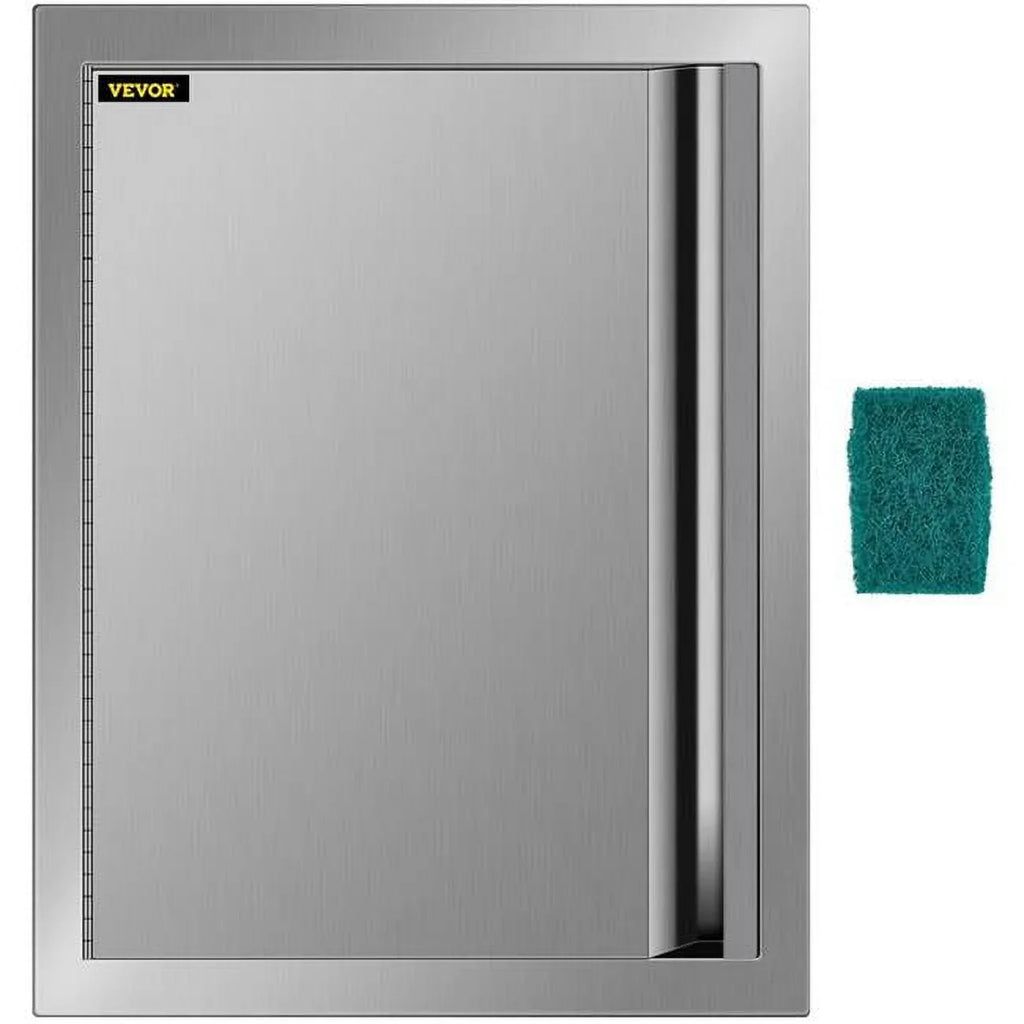 Silver BXGCGMXKSKM17X241V0 Vevor x Access Door, in. 17 BBQ 24