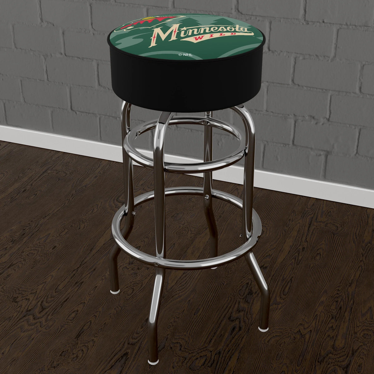 Trademark Padded Stool Wild Gameroom Liquidmark Seat Bar Minnesota with