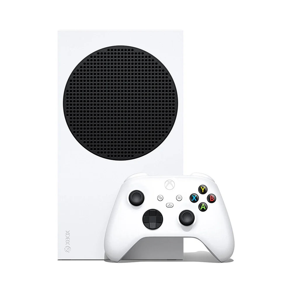Xbox Silicone Controller, more Xbox All-Digital Resolution, Up Skin 512 Console 1440p to Wi-Fi, with GB Wireless Series S (Disc-Free Cover 120FPS, and Microsoft One Controller Gaming), White