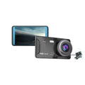 Sale!!! and Loop Infrared Dual Car Dash Camera Monitor Dashcam, 2 Two IR Cam Inside1080P Night Rear G-Sensor Camera Front Parking Way for Cars Recording Dash Vision, Hot Vision Night with Channel