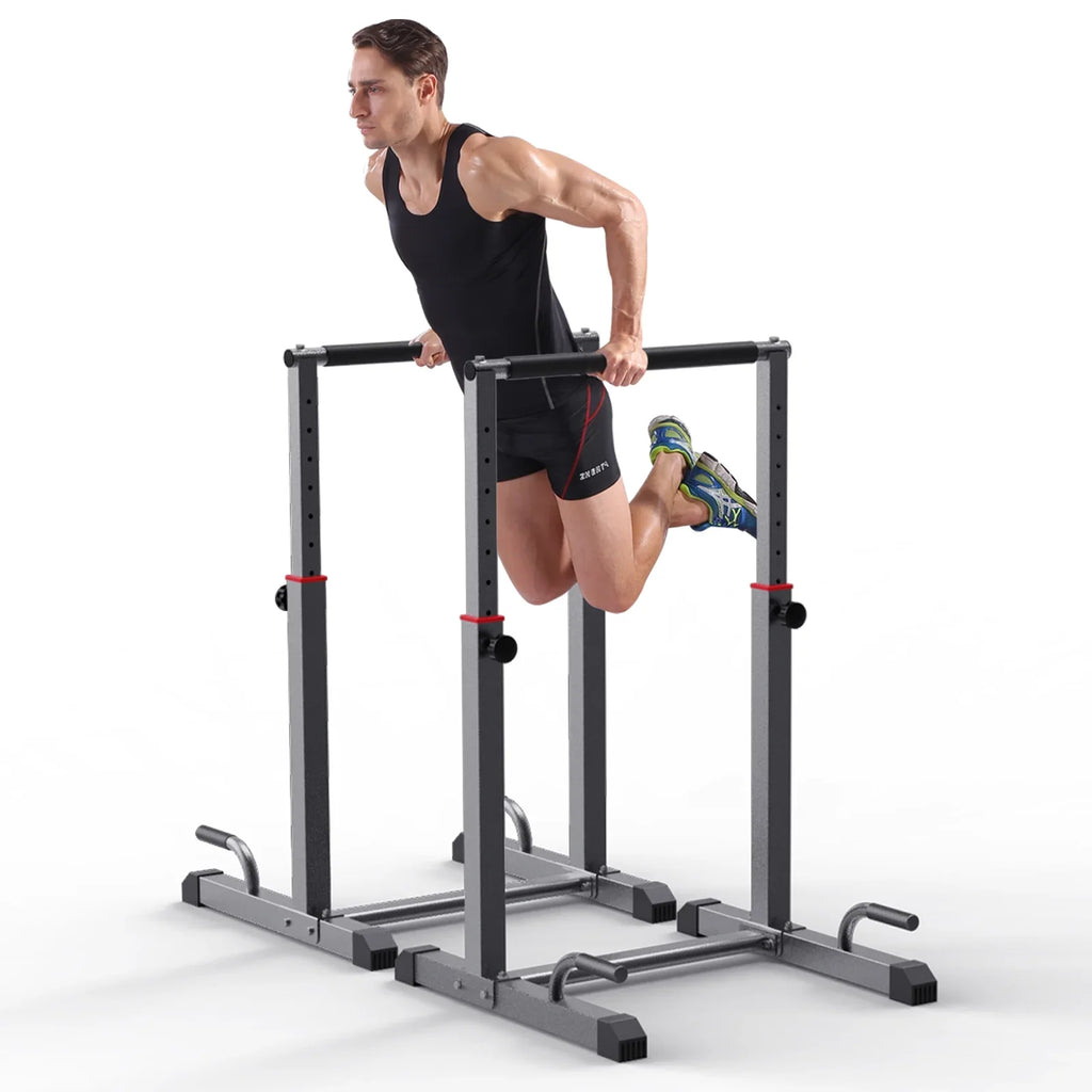 Dip Body ZHICHI Full Parallettes Workout 9 Heave Adjustable, Bars Bar Fitness,Functional Z Duty Station Set, Level Dip Station 1200lbs for