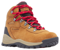 Hiking Red Columbia - Liquidproof - Amped  10W Boots for Newton Ridge Elk/Mountain